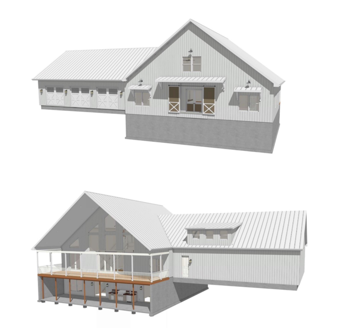 Loudon Lake House front exterior